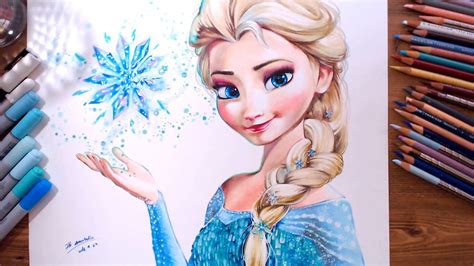 elsa draw|how to draw elsa realistic.